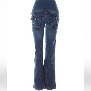 True Religion Women's Boot Cut Jeans - Dark Blue